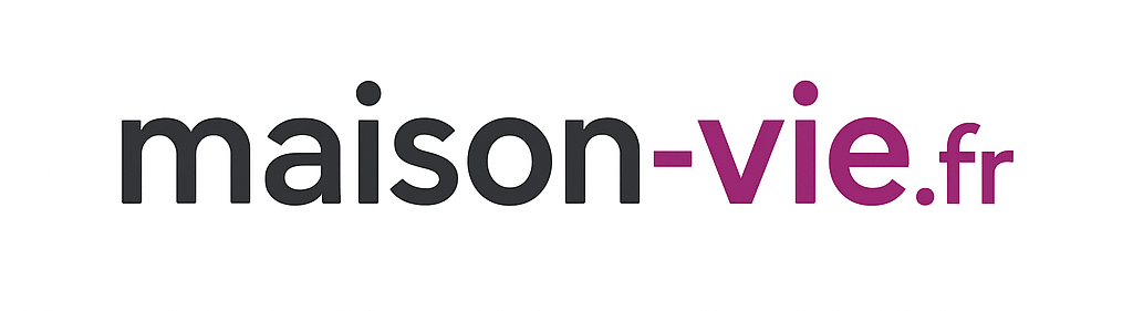 Logo de maison & vie