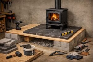 Lire la suite à propos de l’article Comment fabriquer un socle pour poêle à bois : guide pratique