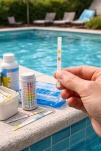 Lire la suite à propos de l’article Pas de trace de chlore sur bandelette : causes et solutions